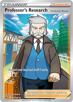 Professor's Research [Professor Rowan] 150/159 Pokémon card from Crown Zenith for sale at best price